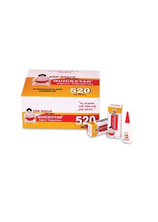 Yapıştırıcı Quickstar Bond Süper 520 (15gr) ( Orijinal )