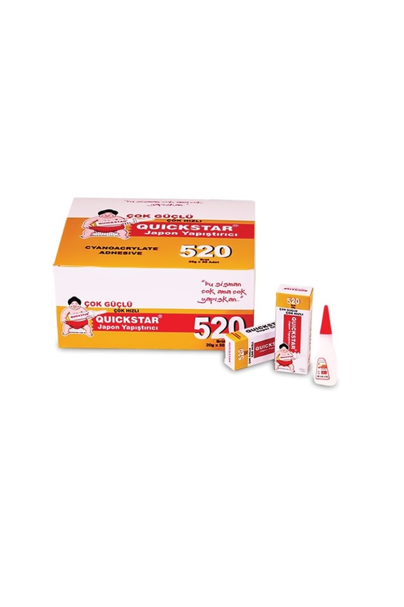 Yapıştırıcı Quickstar Bond Süper 520 (15gr) ( Orijinal )