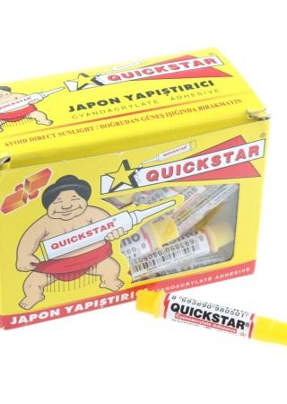 Quickstar Japon Yapıştırıcı 50'li Paket 8693890980518