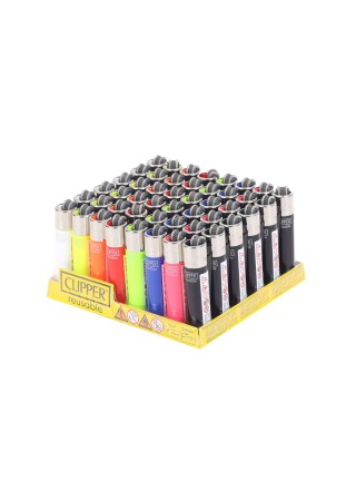 Clipper Micro Soft 48 Adet Taşlı Çakmak 0104