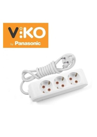 Viko 5 Metre Multi-Let Üçlü Priz UZATMA KABLOSU