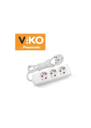 Viko 5 Metre Multi-Let Üçlü Priz UZATMA KABLOSU
