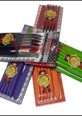 Sürbisa 61007 Siyah Saplı 6 Parça Meyve Bıçağı