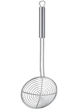 Queen's Kitchen Çelik Lüx Paslanmaz Yağ Kevgiri