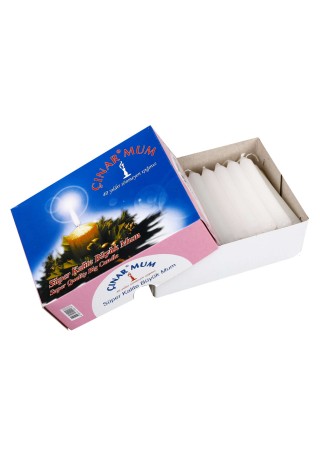 Çınar 40 Adet Küçük Boy Mum