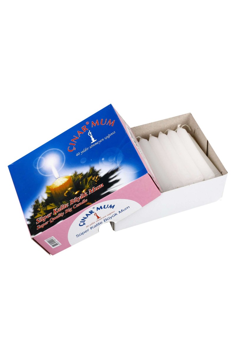 Çınar 40 Adet Küçük Boy Mum