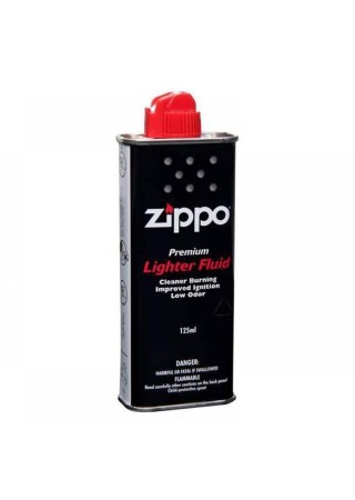 Zippo Benzini 125Ml + Çakmak Taşı 20'Li Çakmak