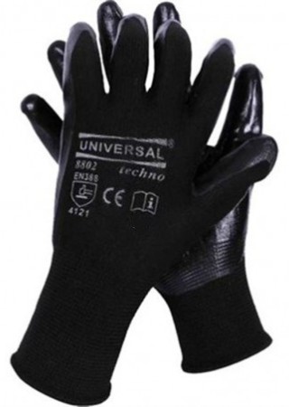 Unıversal 8802-B Nitril Zebra Eldiven