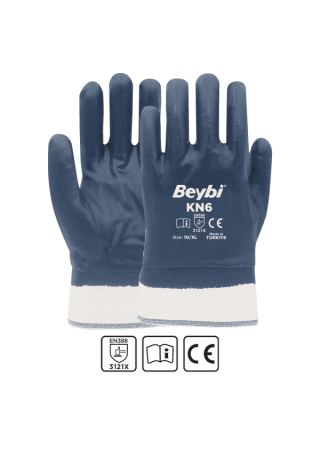 Beybi KN6 Pamuk Nitril Eldiven