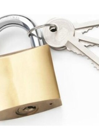 Sarı Asma Kilit 38 Mm