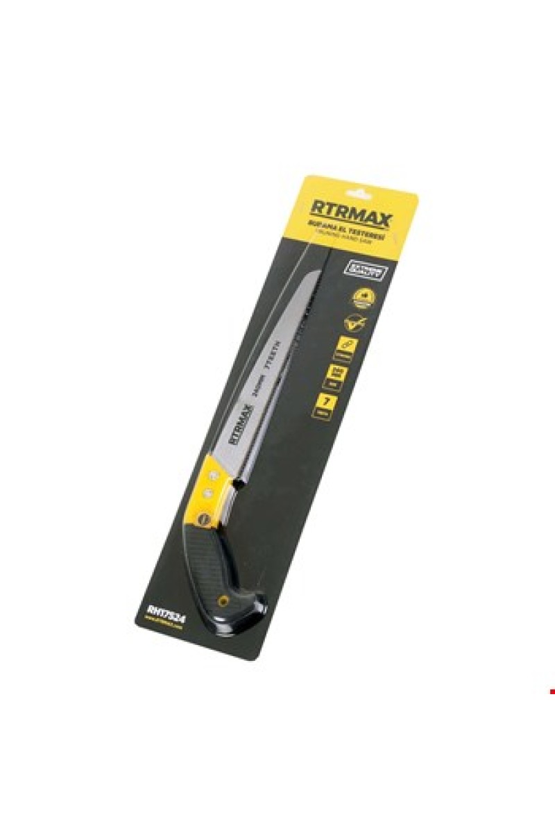 RTRMAX Kılıfsız Testere 240mm Orta Diş
