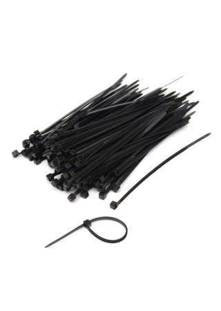 Zenith 3.6x150 mm 100 Adet Siyah Kablo Bağı Plastik Cırt Kelepçe