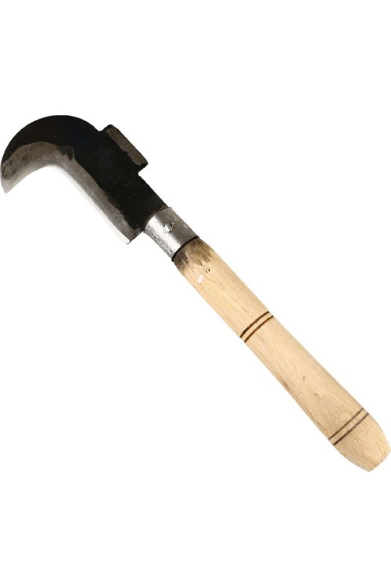 Sürmene Büyük Kısa Ağaç Saplı Dal Kesme ( Orak )