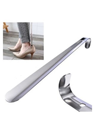 Krom Kaplama 40cm Ayakkabı Çekecek Kerata