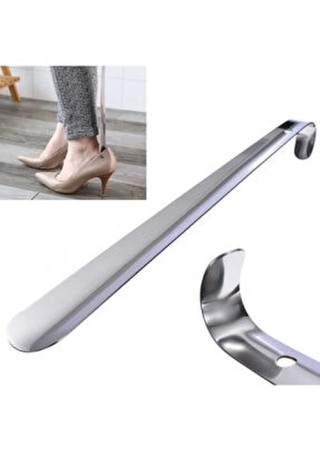 Krom Kaplama 40cm Ayakkabı Çekecek Kerata