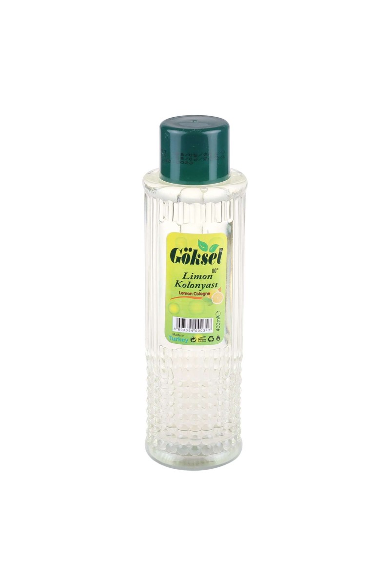 Kolonya Göksel Pet Şişe Limon 80 Cc 400 Ml