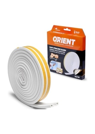 Orient Kapı Pencere Fitili Izolasyon Bandı Beyaz 2x3=6 Mt 504314497