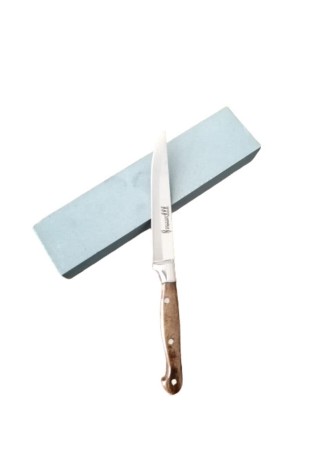 Lazoğlu Lazoglu Orjinal El Yapımı Sebze Meyve Bıçağı Ve Bileme Taşı Laz3