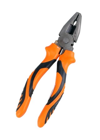 Pense Pliers No:8 Turuncu-siyah 200mm