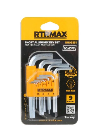 Rtrmax Alyan 9 Prc 120 Mm Kısa Düz