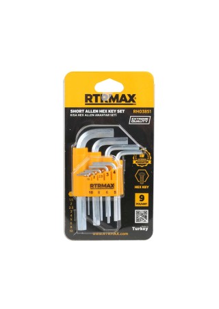 Rtrmax Alyan 9 Prc 120 Mm Kısa Düz