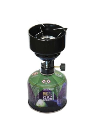 Orcamp NO-192-230 Siboplu Nargile - Kahve Köz Kömür Isıtma Ocağı 230 gr Tüplü Kartuşlu Set