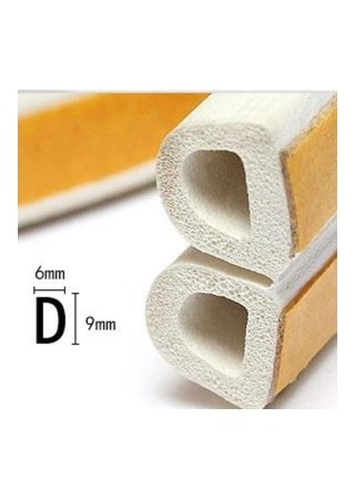 Orient Kapı Pencere Fitili Izolasyon Bandı Beyaz 2x3=6 Mt 504314497