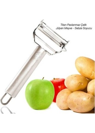 Turbo Jülyen Paslanmaz Meyve Sebze Soyacağı