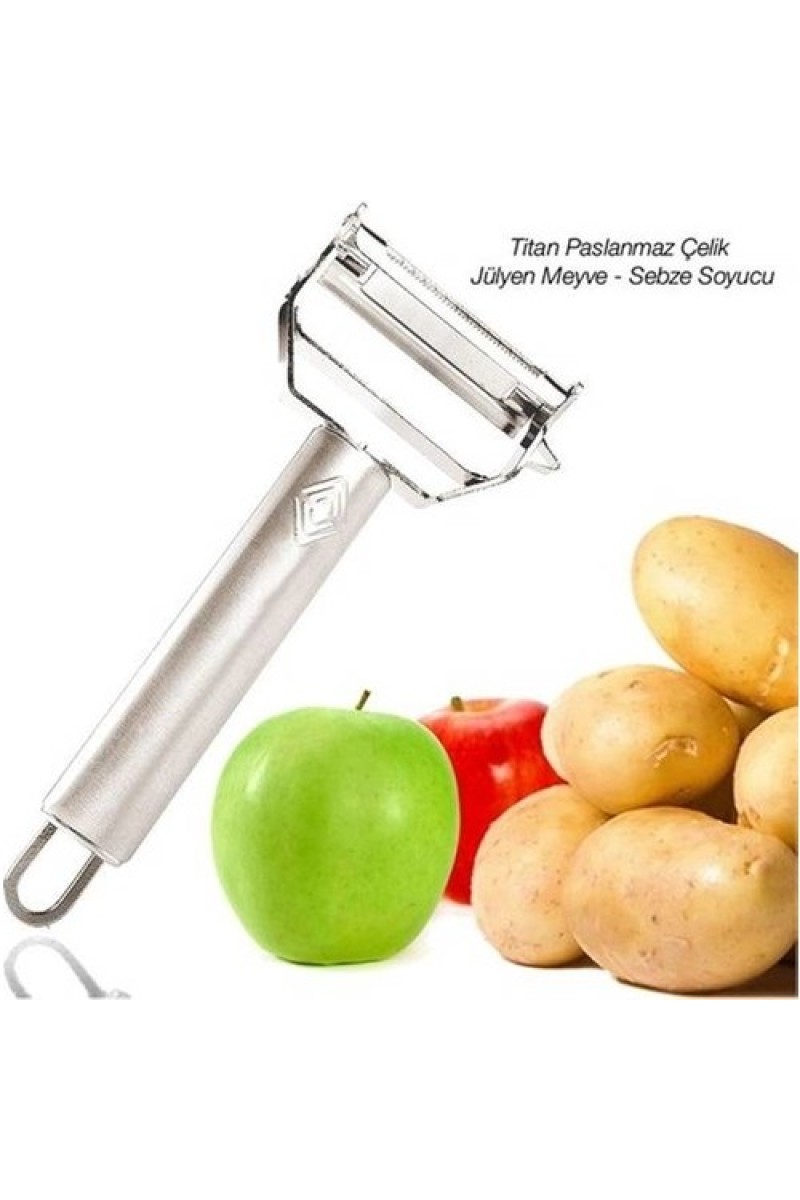 Turbo Jülyen Paslanmaz Meyve Sebze Soyacağı