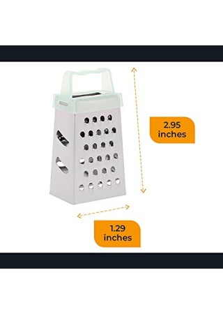 Trendypazar 8 cm 3 Fonksiyonlu Mıknatıslı Mini Sarımsak Peynir Rendesi