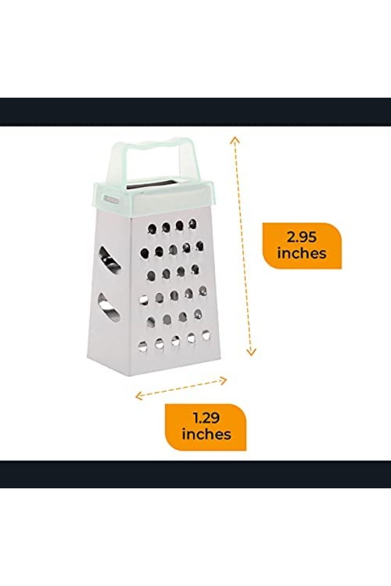 Trendypazar 8 cm 3 Fonksiyonlu Mıknatıslı Mini Sarımsak Peynir Rendesi