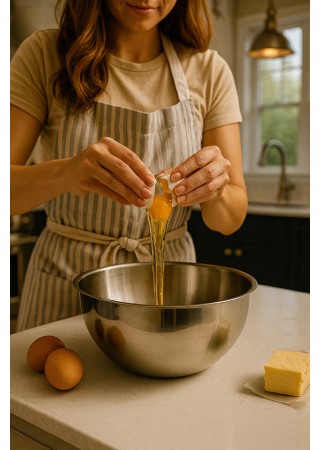 Paslanmaz Çelik Derin Çırpma ve Karıştırma Kasesi – Mutfak Karıştırma Kabı, Kek ve Pasta