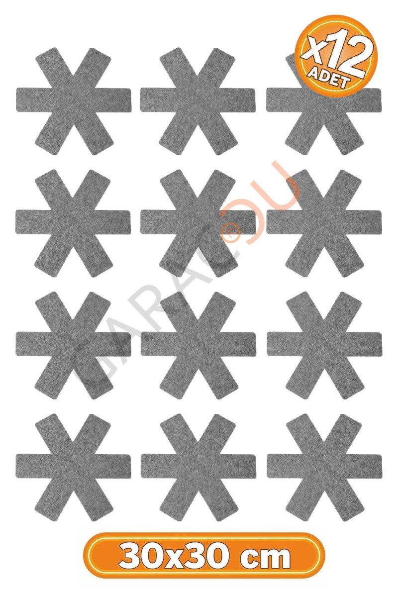Tava Tencere ve Borcam Koruyucu Çizdirmez Keçe 12'li Set 30x30 cm Tava Tencere ve Borcam Koruyucu Çizdirmez Keçe 12'li Set 30x30 cm