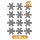 Tava Tencere ve Borcam Koruyucu Çizdirmez Keçe 12'li Set 30x30 cm Tava Tencere ve Borcam Koruyucu Çizdirmez Keçe 12'li Set 30x30 cm