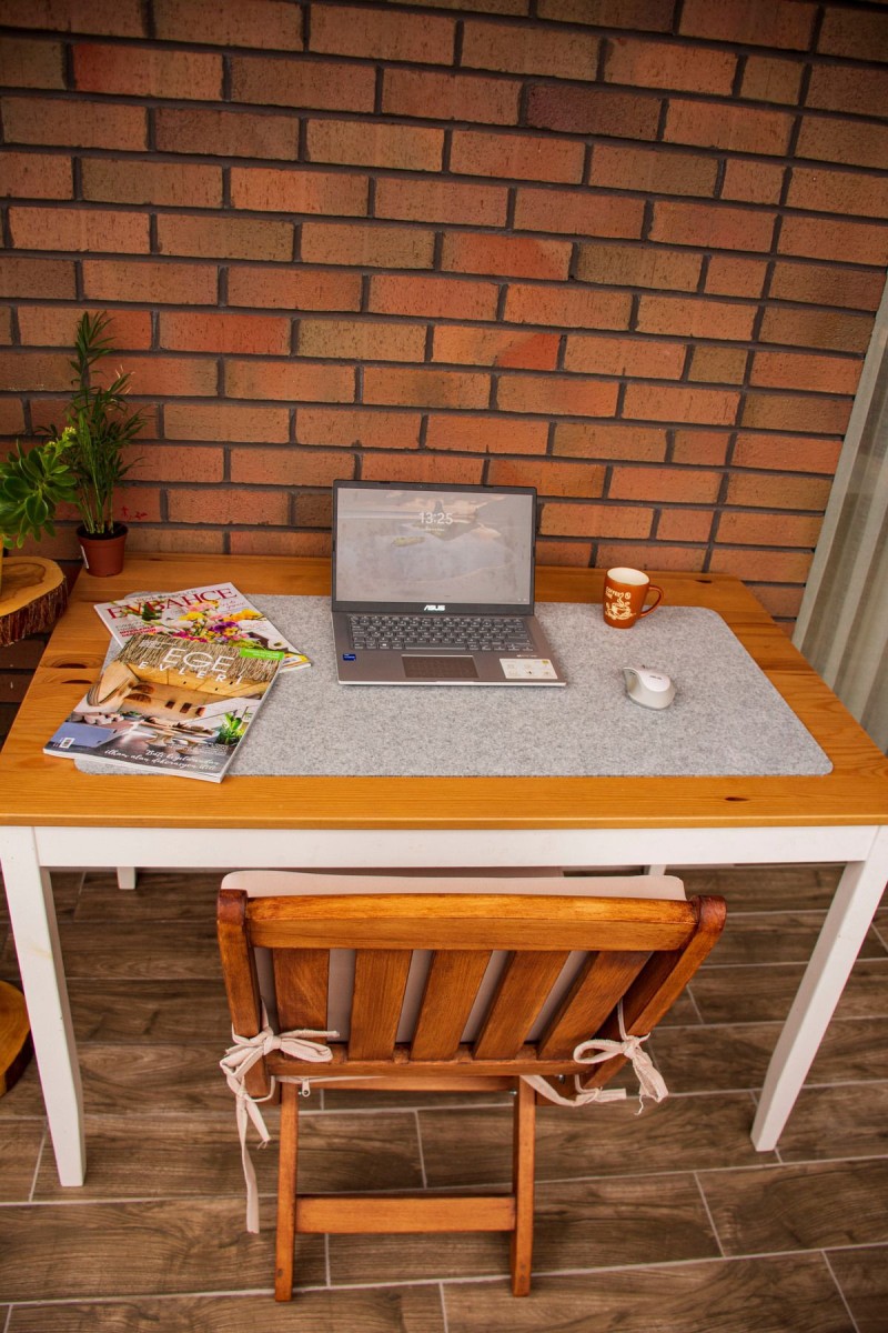 Masa Üstü Düzenleyici Bilgisayar ve Mouse Matı Pad 50x100 Cm Gri Masa Üstü Düzenleyici Bilgisayar ve Mouse Matı Pad 50x100 Cm Gri