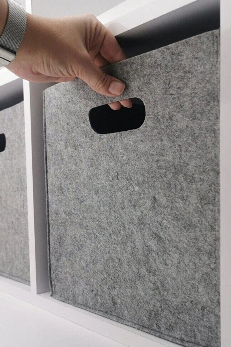 Çok Amaçlı Keçe Organizer Dolap Içi Düzenleyici Çok Amaçlı Keçe Organizer Dolap Içi Düzenleyici