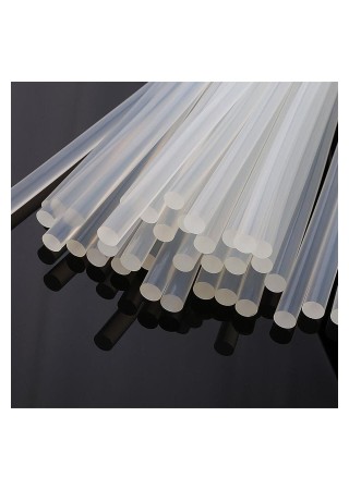 Sıcak Mum Çubuk Silikon 20 W Silikon Tabancası Için 7.4mm Kalınlık 30 Cm Uzunluk 20 Adet
