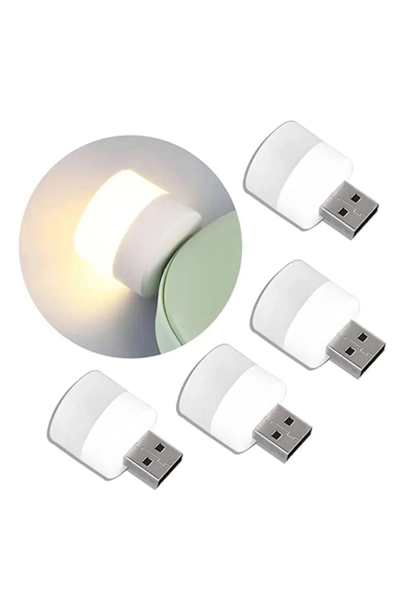 Usb İle Çalışan Taşınabilir Mini Led Işık, Usb Uyumlu Küçük Led Gece Lambası Beyaz 1 Adet Usb İle Çalışan Taşınabilir Mini Led Işık, Usb Uyumlu Küçük Led Gece Lambası Beyaz 1 Adet