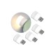 Usb İle Çalışan Taşınabilir Mini Led Işık, Usb Uyumlu Küçük Led Gece Lambası Beyaz 1 Adet Usb İle Çalışan Taşınabilir Mini Led Işık, Usb Uyumlu Küçük Led Gece Lambası Beyaz 1 Adet