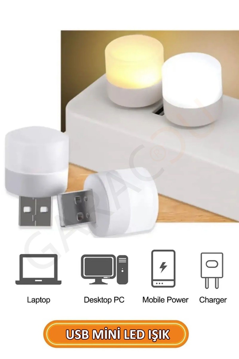 Usb İle Çalışan Taşınabilir Mini Led Işık, Usb Uyumlu Küçük Led Gece Lambası Beyaz 1 Adet Usb İle Çalışan Taşınabilir Mini Led Işık, Usb Uyumlu Küçük Led Gece Lambası Beyaz 1 Adet
