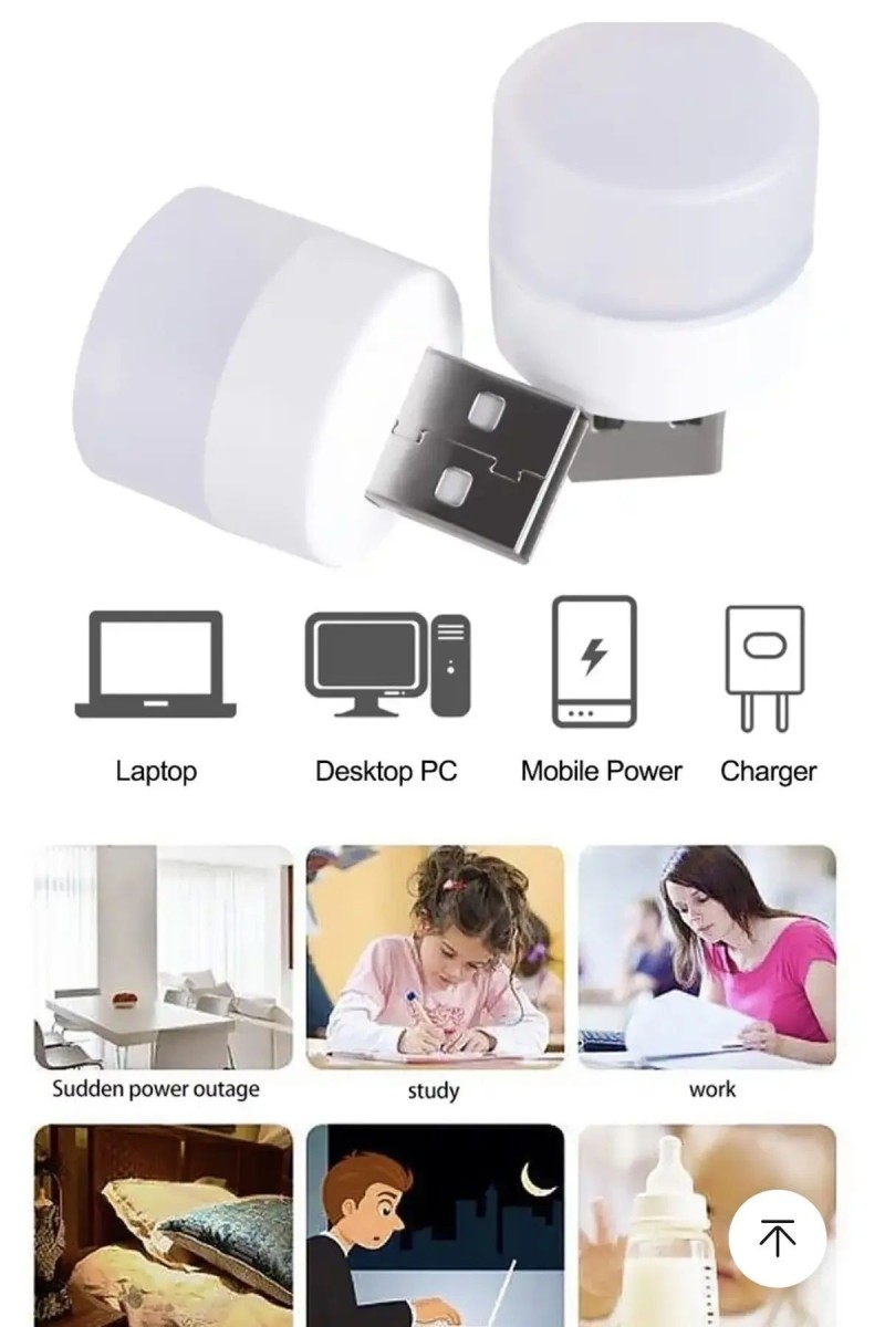 Usb İle Çalışan Taşınabilir Mini Led Işık, Usb Uyumlu Küçük Led Gece Lambası Beyaz 1 Adet Usb İle Çalışan Taşınabilir Mini Led Işık, Usb Uyumlu Küçük Led Gece Lambası Beyaz 1 Adet