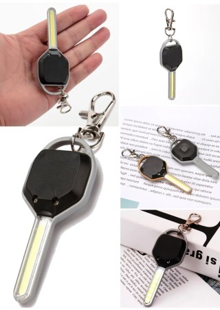 Anahtarlık El Feneri Pilli Led Flaşör Mavi