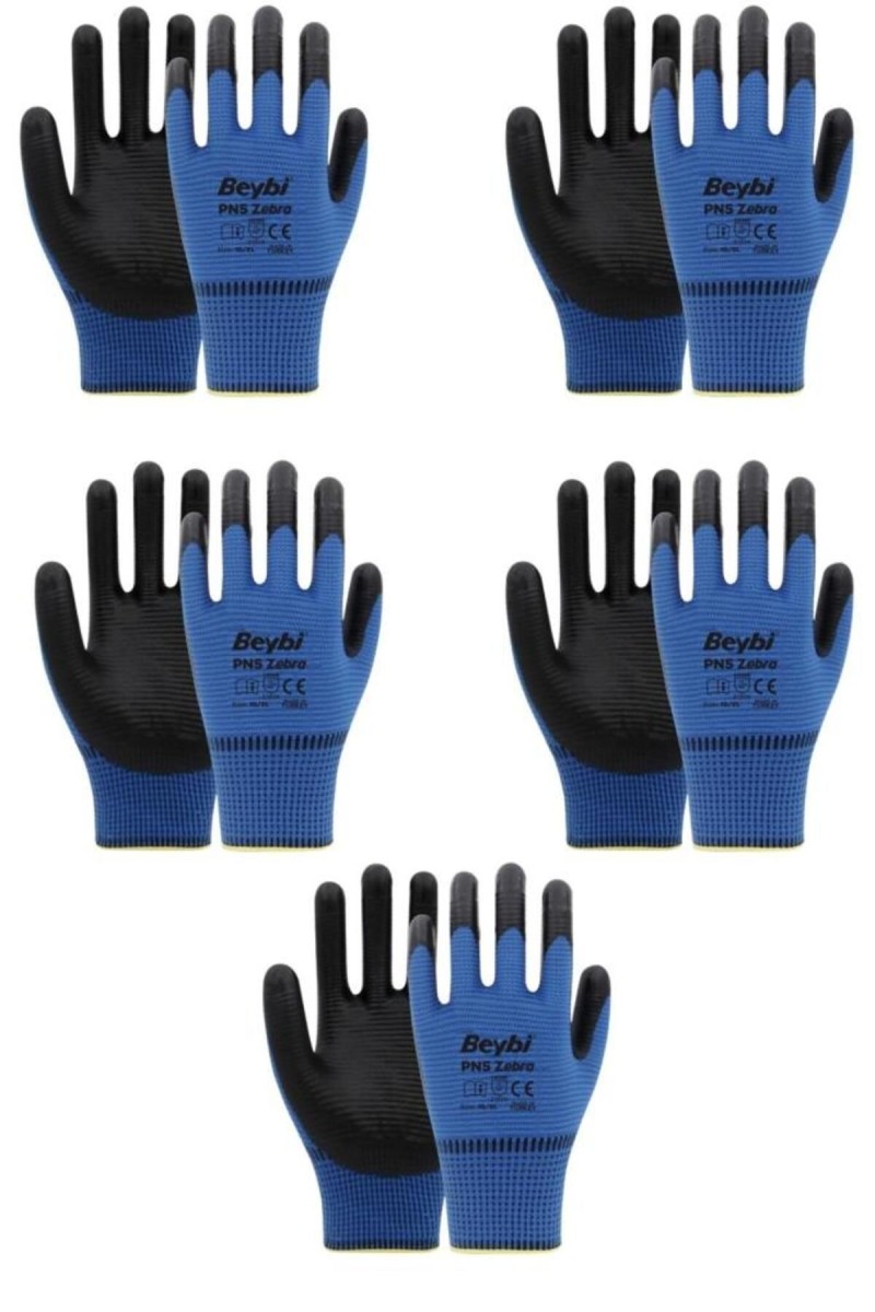 Beybi Pn5 Zebra Nitril Eldiven No:10 5 Adet Beybi Pn5 Zebra Nitril Eldiven No:10 5 Adet