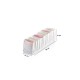 11 Bölmeli Çekmece İçi Katlanır Çamaşır Düzenleyici Organizer 11 x 11 x 38 cm 11 Bölmeli Çekmece İçi Katlanır Çamaşır Düzenleyici Organizer 11 x 11 x 38 cm