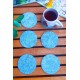 Şık Keçe Yuvarlak Bardak Altlıkları Gri 6'lı Set Şık Keçe Yuvarlak Bardak Altlıkları Gri 6'lı Set