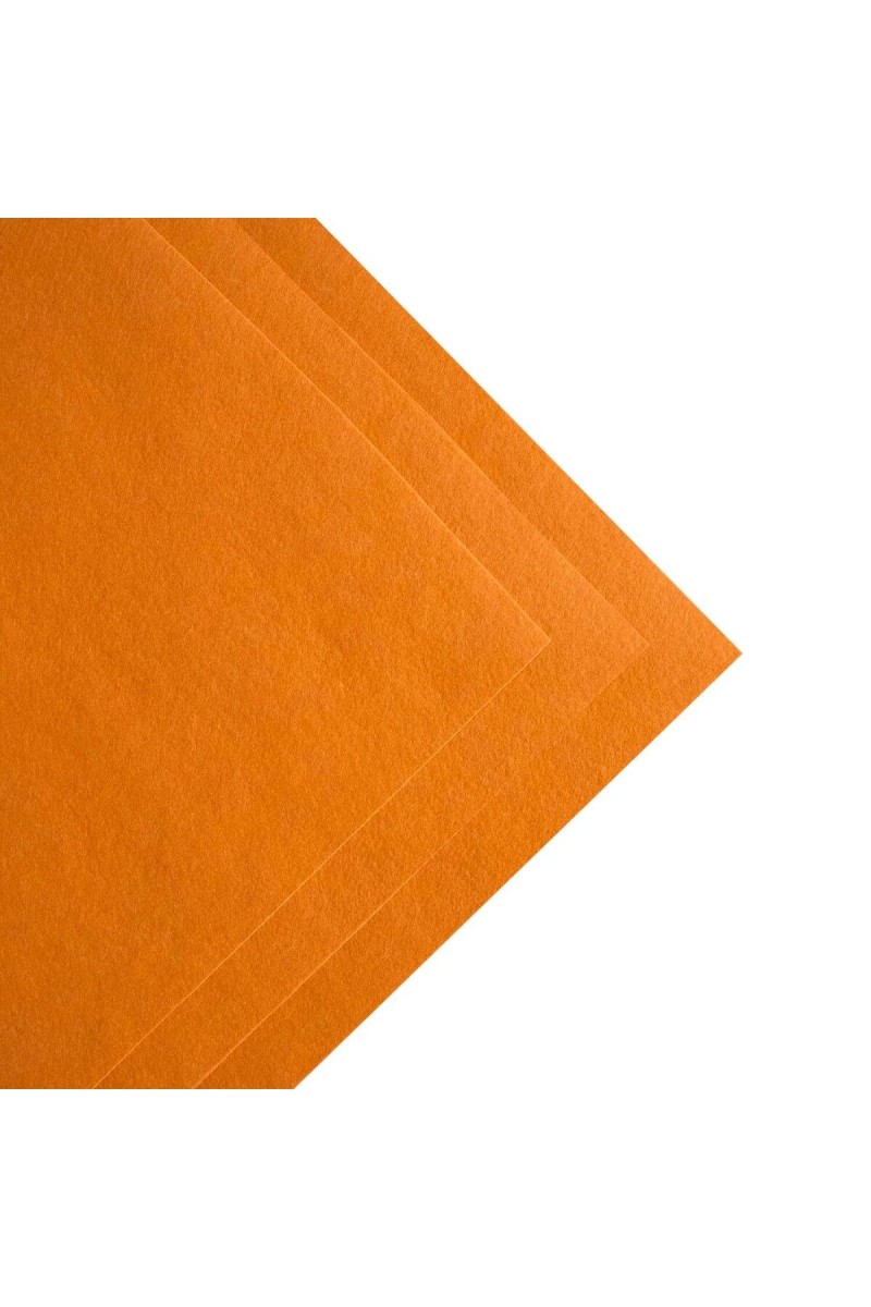 Turuncu Tonlar Ince Keçe - 5 Renk - 50x50 Cm Turuncu Tonlar Ince Keçe - 5 Renk - 50x50 Cm