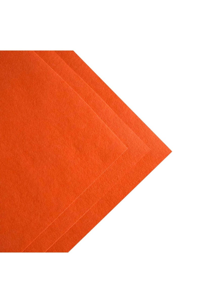 Turuncu Tonlar Ince Keçe - 5 Renk - 50x50 Cm Turuncu Tonlar Ince Keçe - 5 Renk - 50x50 Cm