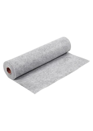 Metrelik Ince Keçe Kumaş 1 Mm Gri - 1 Metre (100X100 CM), Gri Keçe, Kırçıllı Keçe, Hobi Keçe