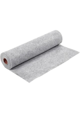 Metrelik Ince Keçe Kumaş 1 Mm Gri - 1 Metre (100X100 CM), Gri Keçe, Kırçıllı Keçe, Hobi Keçe