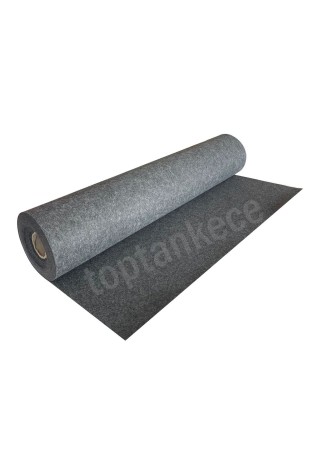 Metrelik Ince Keçe Kumaş 1 Mm Antrasit - 1 Metre (100X100 CM), Koyu Gri Keçe, Antrasit Keçe